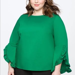 Ruffle Sleeve Top